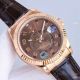 Grade A Swiss 9001 Rolex Sky-Dweller Gold Arabic 42 mm Men Watches Leather Strap (2)_th.jpg